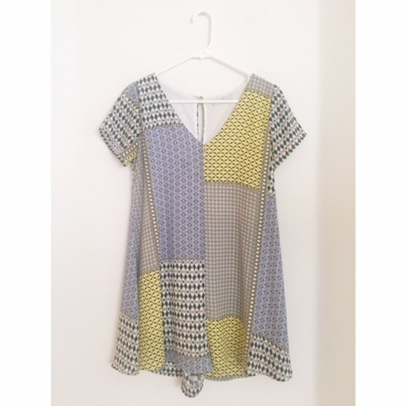 Multi-Patterned Geometric Romper - Picture 1 of 1